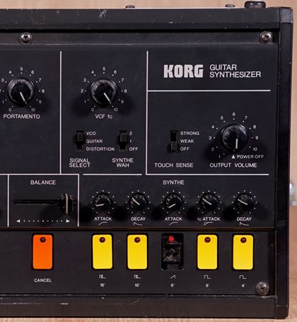 Korg-X-911 early Guitar Synthesizer a/s